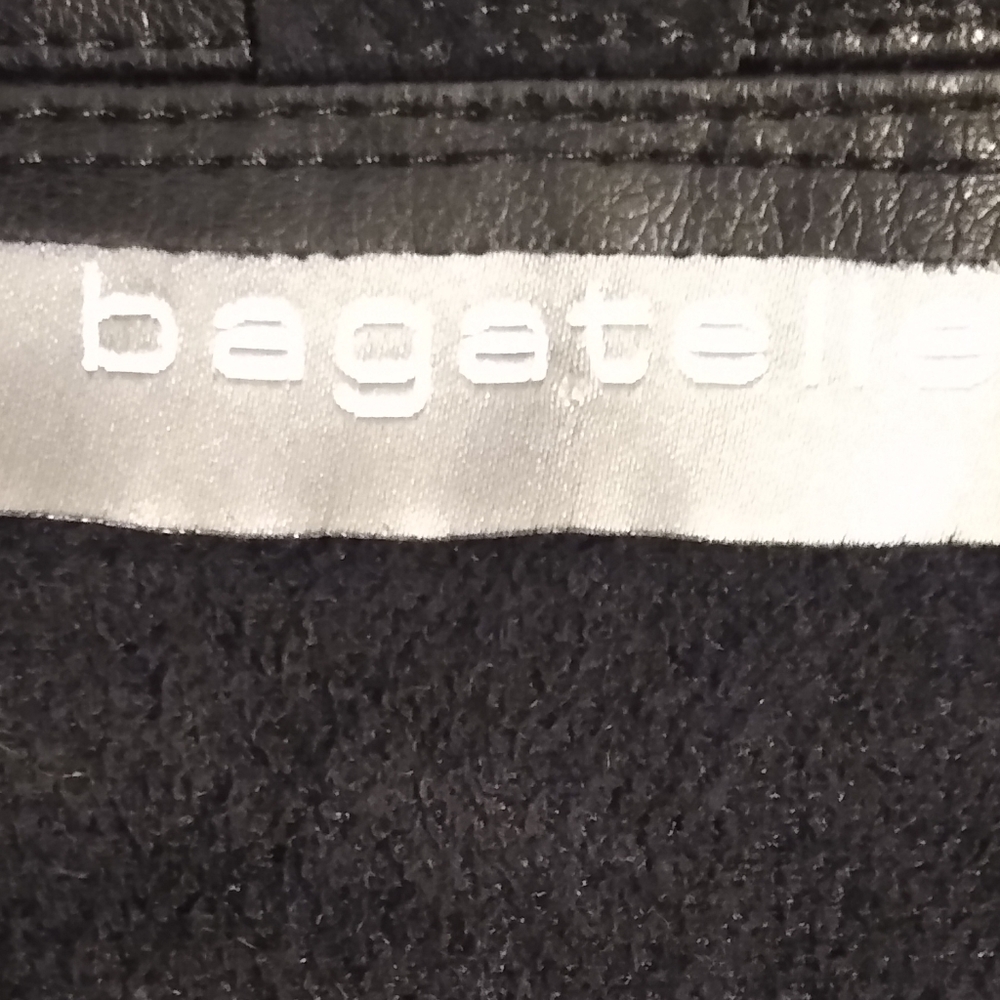 Bagete FauxLeather Open-Front Jacket - Picture 3 of 7